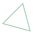 Green color Triangle